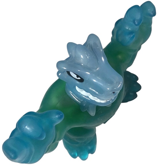 Heros Goo Jit Zu X Ray Dinosaur Moose Blue Green Action Figure - Picture 4 of 14